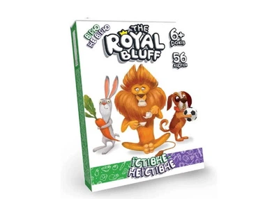 Настольная игра Danko toys Верю не верю (The Royal Bluff) съедобное-несъедобное (укр.) (RBL-02-01U)