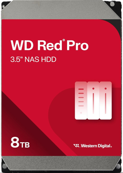 Жорсткий диск WD 8TB 3.5' 7200 256MB SATA Red Pro NAS (WD8005FFBX)