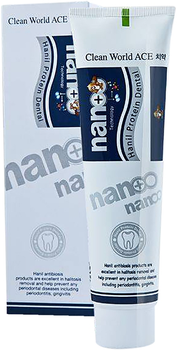 Зубная паста с серебром и протеином - Hanil Nano Protein Dental Toothpaste 180g (1051918-11805759)