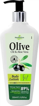 Лосьон для тела с оливковым маслом и алоэ вера - Madis HerbOlive Olive Oil & Aloe Vera Body Lotion 200ml (1415107-26704824)