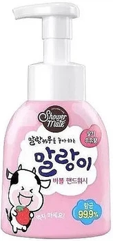 Пінка для миття рук з ароматом полуниці - KeraSys Shower Mate Bubble Hand Wash Strawberry 300ml (1231986-1638430856-2)
