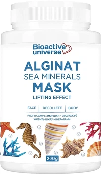 Альгинатная маска с морскими минералами - Bioactive Universe Sea Minerals Alginat Mask 200g (1424338-27741694)