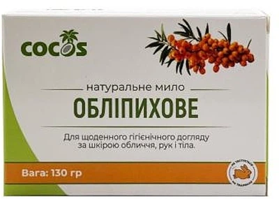Натуральне мило "Обліпихове" - Cocos 130g (1414845-31099553)