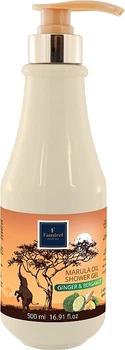 Гель для душа "Имбирь и Бергамот" - Famirel Marula Shower Gel 500ml (1327836-7194279)