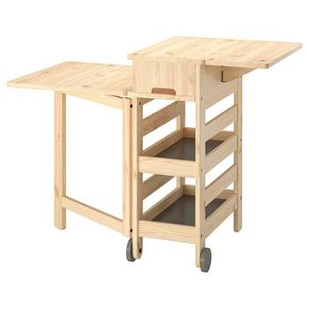 Стол с местом хранения RESARO IKEA 205.333.37 сосна