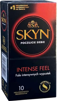 Презервативи SKYN Intense Feel Точкові Без латексу 10 шт (ROZ6501053481)