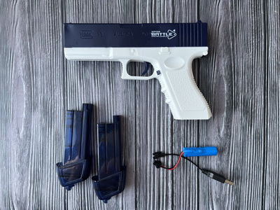 Водяний електричний пістолет на акумуляторі Glock Electric Water Gun