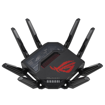 Бездротовий маршрутизатор(роутер) Asus ROG Rapture GT-BE98 Чорний (489531)