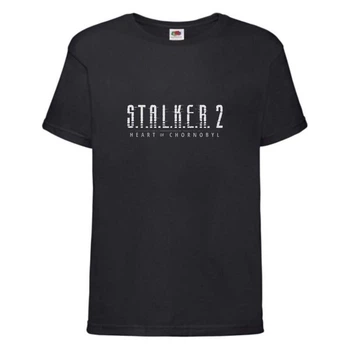Футболка дитяча Сталкер 2 (STALKER 2 - 002) чорна 152 см