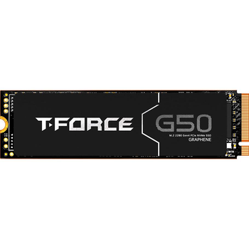 Накопичувач SSD Team 2TB T-FORCE G50 M.2-2280 PCI-E Gen4x4 RETAIL с радиатором из графена (TM8FFE002T0C129)