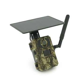 Фотопастка 4G Yoso F-802 2MP фото 2MP відео 120° кут огляду слот під SD до 128GB батарея 7800мА сонячна панель 6Вт датчик руху