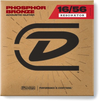 Струны для резонаторной гитары Dunlop DOP1656 Phosphor Bronze (R121360)