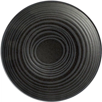 Тарелка бортовая Mesa Black Sand Cafe Clean 22 см (FF0260571566) (PM000001035)