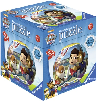 3D пазл Ravensburger Щенячий патруль 54 элемента (4005556119172)
