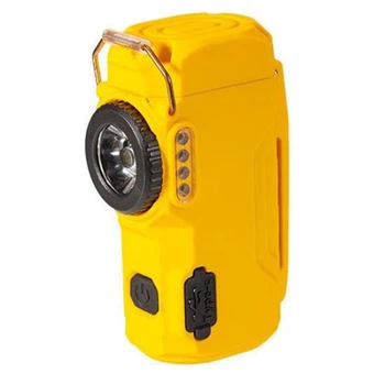 Фонарик UKC D50-SMD yellow портативный USB светодиодный / зажигалка