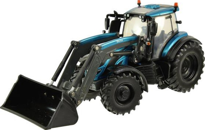 Model Britains Traktor Valtra z przednim ładowaczem 1:32 (43352) (036881433521)