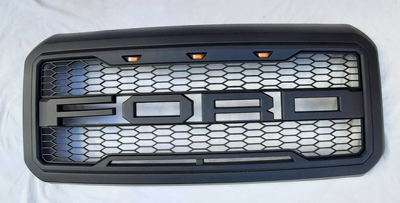Решетка радиатора тюнинг ASP Ford F-250 11- 3 P473 LED стиль Raptor KRN Форд Ф-250 L3236
