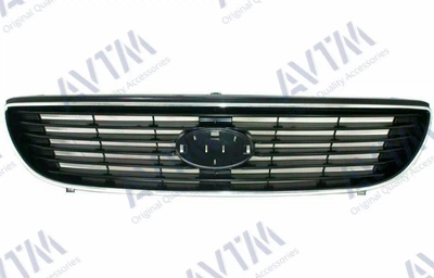 Решетка радиатора AVTM Kia Magentis 06-08 хром черный КИА Маджентис АМ0037511
