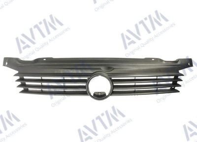 Решітка радіатора AVTM Volkswagen T4 96-03 Caravelle Multivan верхня між фарами Volkswagen T4 АМ0037848