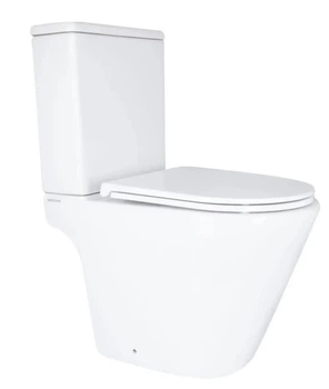 Унітаз-компакт Mixxus BEVEL-0405-R 605х370х800mm, система змиву RIMLESS (MI6728)