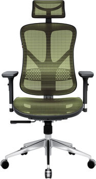 Крісло офісне ергономічне Diablo Chairs V-Basic Black-Green (5904405577226)