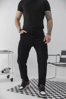 Джинси Чоловічі Regular Fit Without Karma 31 Чорні 472498069