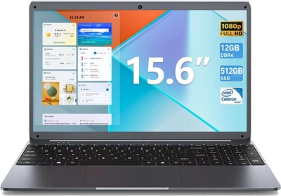 Ноутбук 15.6" SGIN X15-N Intel Celeron N5095 RAM 12GB SSD 512GB Windows 11 (UKR) Б/В