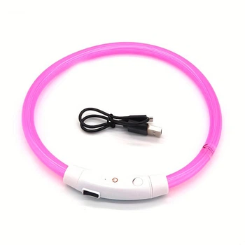 Нашийник для собак з USB зарядкою, що світиться CAPSBOARD (300009)