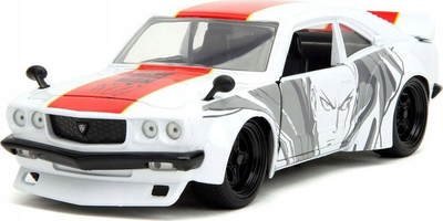 Model Jada One Punch Man Mazda RX-3 z figurką Saitamy 1:24 (4006333084607)