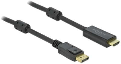 Kabel Delock Active DisplayPort 1.2 to HDMI Cable 4K 60 Hz 2 m (4043619859566)