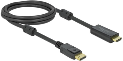 Kabel Delock Active DisplayPort 1.2 to HDMI Cable 4K 60 Hz 2 m (4043619859566)