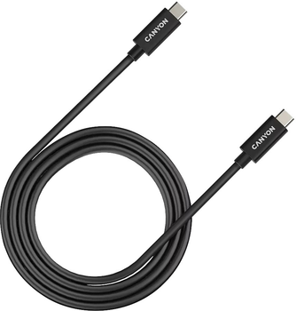 Kabel Canyon UC-44 USB-C - USB-C 240W/40Gbps/4k 1m Black (CNS-USBC44B)