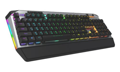 Клавіатура Patriot Viper V765, Black, USB, механічна (перемикачі Kailh Red), RGB підсвічування, вбудована підставка для рук, IP56, 1.8 м (PV765MBWUXMGM)