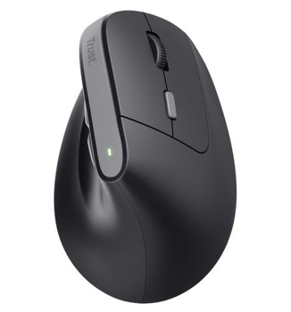 Мышь беспроводная Trust Bayo II, Black, USB (2.4 GHz), оптическая, 800 - 2400 dpi, 6 кнопок, эргономичный дизайн, аккумулятор (25145)