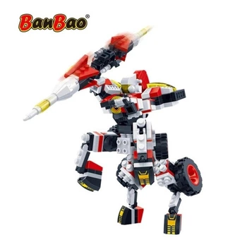 Конструктор-трансформер BANBAO 6320 Mech 2 Багряний лицар (272 елм.)