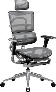 Fotel biurowy ergonomiczny Diablo Chairs V-Master Black-Gray (5902560334494)