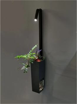 Бра Brille BL-985W/5W BK/GY LED (29-434)