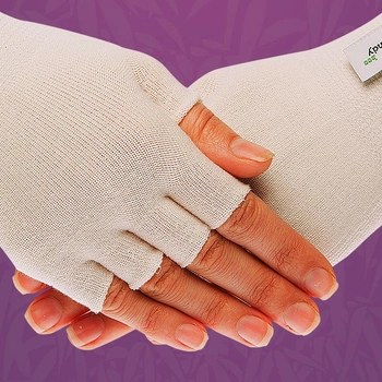 Подперчатки HANDYboo при захворюваннях шкіри рук EASY білі M
