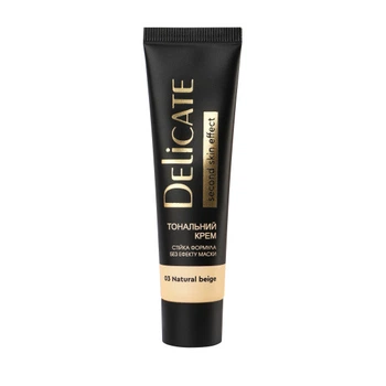 Крем тональный Аромат «Delicate» тон 03 natural beige/натуральный бежевый (4820147056250)