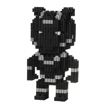 Детский конструктор Magic Blocks Черная Пантера на 560 деталей (MW-13)