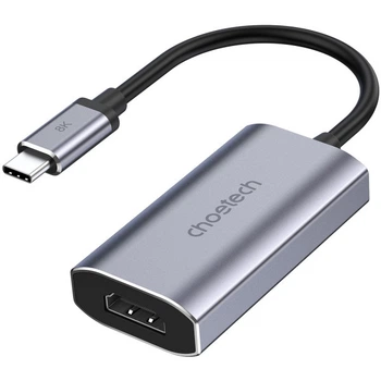 Переходник Choetech USB 3.1 TypeC M - HDMI F 0,15m 8K 60Hz (HUB-H16-GY)