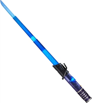 Световой Меч Мандалорца Дарксейбер звуки свет Star Wars Lightsaber Forge Kyber Core Darksaber Hasbro F9970