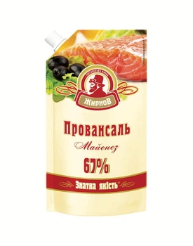 Майонез Жирнов Провансаль 67% 300г 20шт/ящ