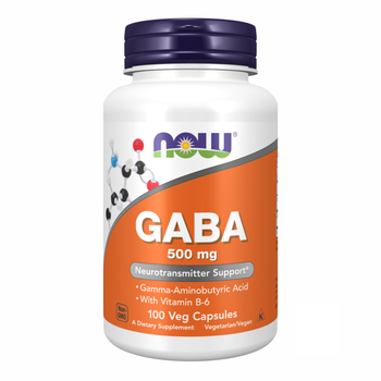 Аминокислота NOW Foods Gaba 500 mg 