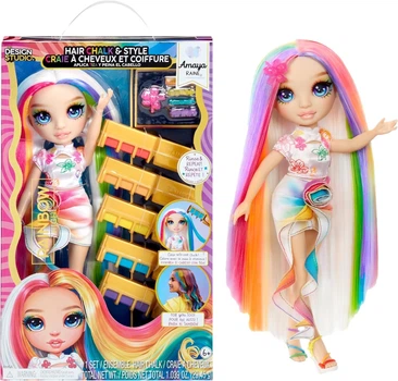 Кукла Rainbow High Hair Chalk & Style Amaya - Рейнбоу Хай Амайя (Радуга) с радужным мелком для укладки волос (526780)