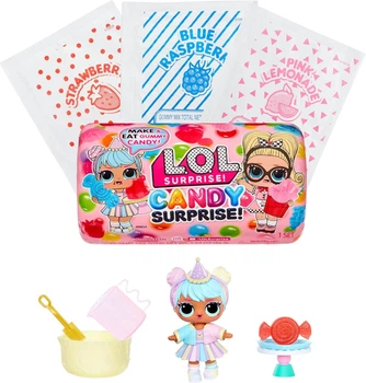 Кукла LOL Surprise Candy Surprise Tot - ЛОЛ Сюрприз Кенди с конфетницей «сделай сам» (MGA Entertainment, США) (510628) - Игровой набор L.O.L