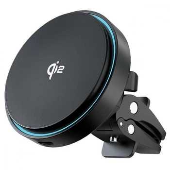 Автомобильный держатель с беспроводной зарядкой 15W Magsafe Proove Light Circle Qi2