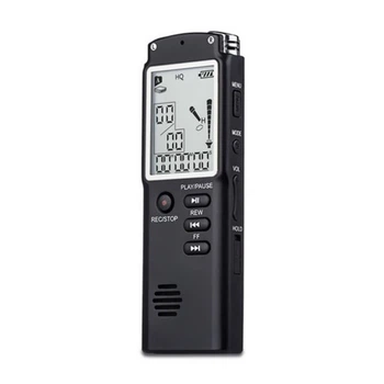 Диктофон цифровой с большим экраном Savetek GS-T60, память 8 Гб, стерео, аккумуляторный (100064)