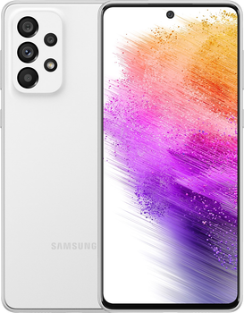 Мобільний телефон Samsung A736B/DS Galaxy A73 5G 6/128GB White UA Refurbished