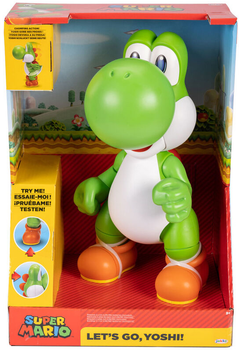 Динозавр інтерактивний Jakks Pacific Super Mario Bros Lets Go Yoshi 36 см (0192995413993)